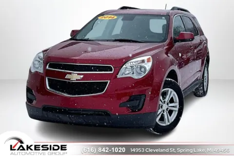 Red 2014 Chevrolet Equinox LT for sale in Spring Lake, MI