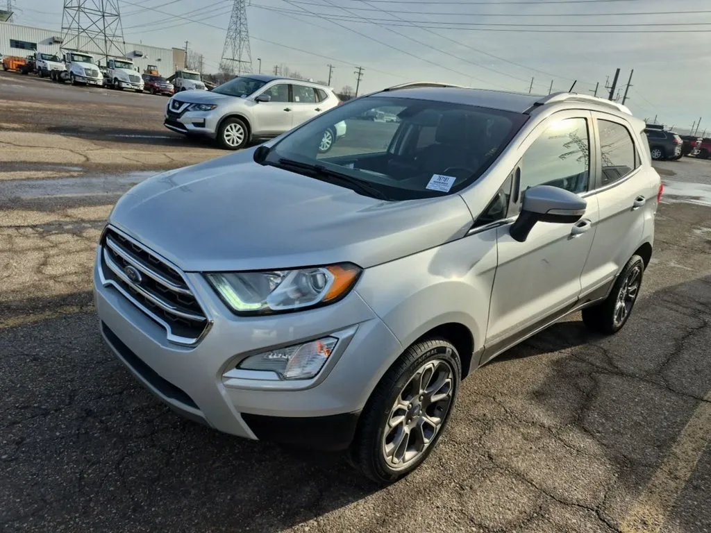 Silver 2020 Ford EcoSport Titanium for sale in Spring Lake, MI