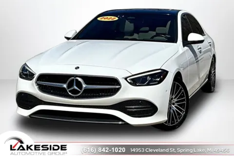 White 2022 Mercedes-Benz C-Class C 300 for sale in Spring Lake, MI