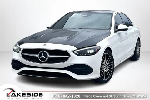 White 2022 Mercedes-Benz C-Class C 300 for sale in Spring Lake, MI