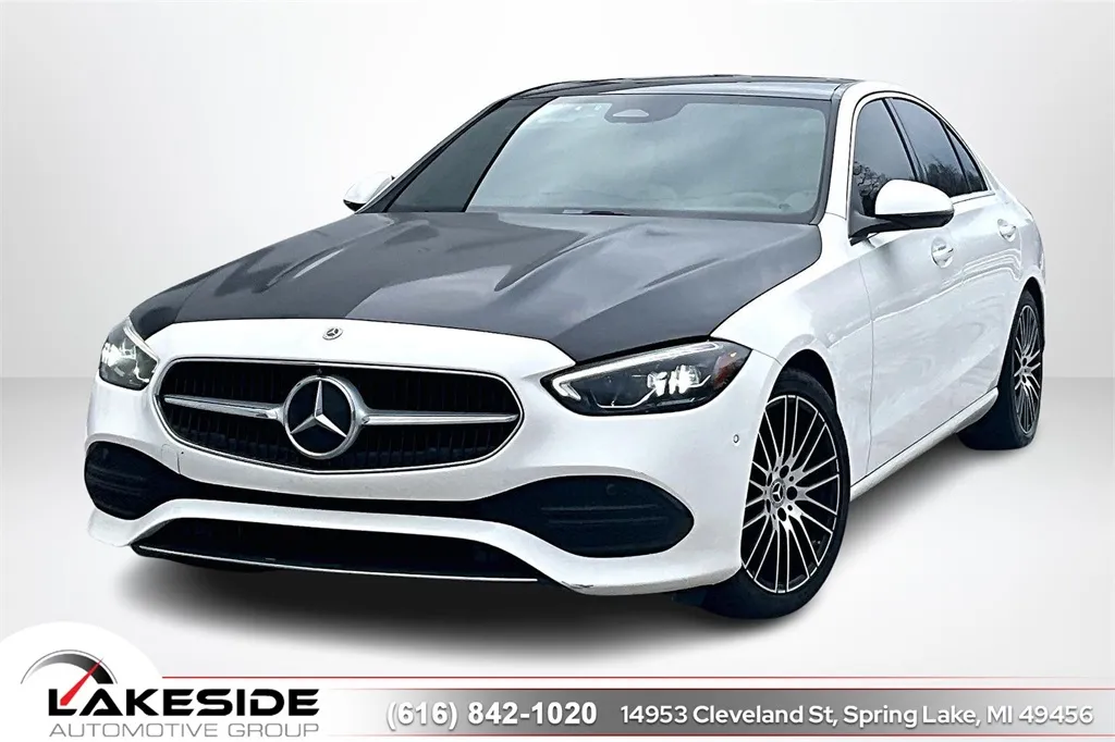 White 2022 Mercedes-Benz C-Class C 300 for sale in Spring Lake, MI