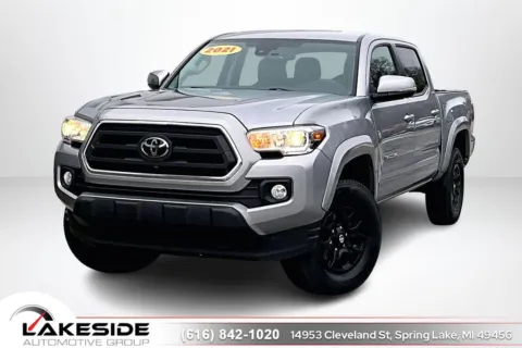 Silver 2021 Toyota Tacoma SR5 for sale in Spring Lake, MI