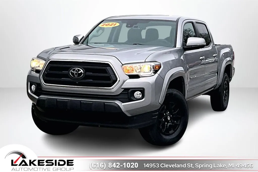 Silver 2021 Toyota Tacoma SR5 for sale in Spring Lake, MI
