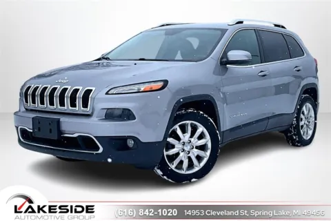 Silver 2015 Jeep Cherokee Limited for sale in Spring Lake, MI