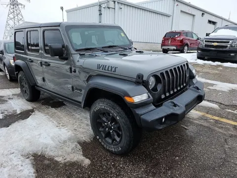 Photos of 2020 Jeep Wrangler Unlimited Willys for sale in Spring Lake, MI at Lakeside Automotive Group