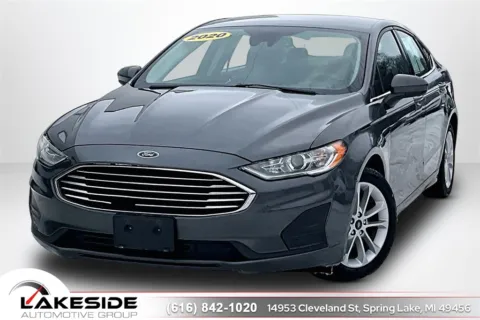 Gray 2020 Ford Fusion Hybrid SE for sale in Spring Lake, MI