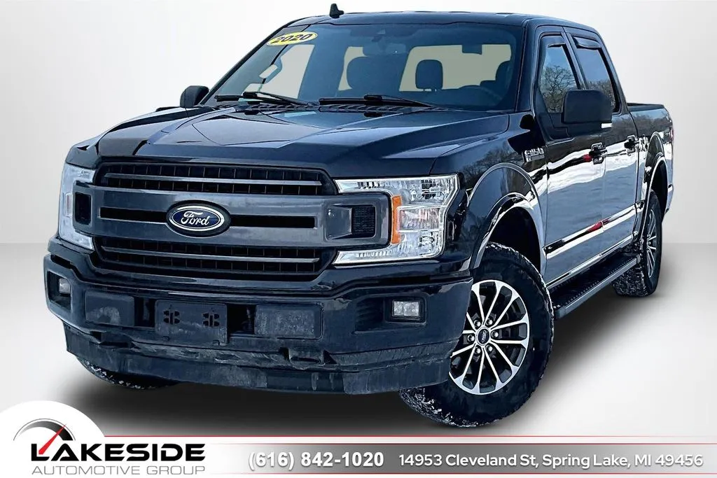 Black 2020 Ford F-150 XLT for sale in Spring Lake, MI