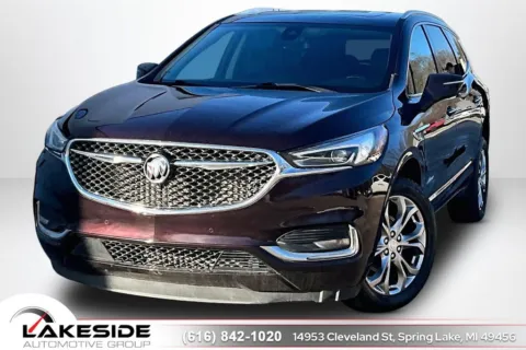 Black 2021 Buick Enclave Avenir for sale in Spring Lake, MI