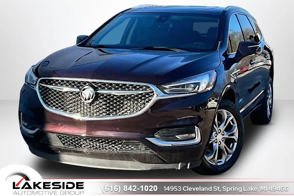 Black 2021 Buick Enclave Avenir for sale in Spring Lake, MI