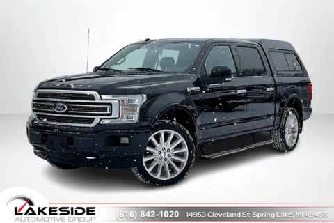 Black 2018 Ford F-150 Limited for sale in Spring Lake, MI