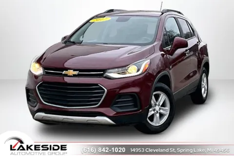Red 2017 Chevrolet Trax LT for sale in Spring Lake, MI