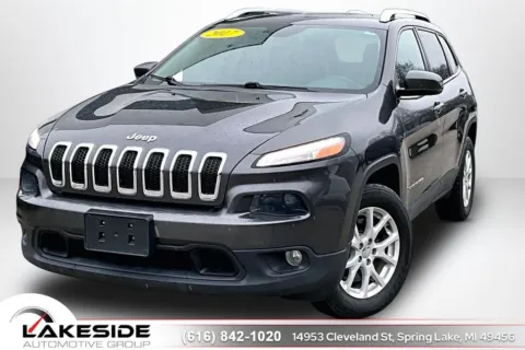 Gray 2017 Jeep Cherokee Latitude for sale in Spring Lake, MI