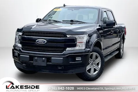 Black 2019 Ford F-150 Lariat for sale in Spring Lake, MI