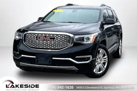 Black 2017 GMC Acadia Denali for sale in Spring Lake, MI