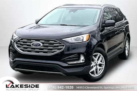Black 2022 Ford Edge SEL for sale in Spring Lake, MI