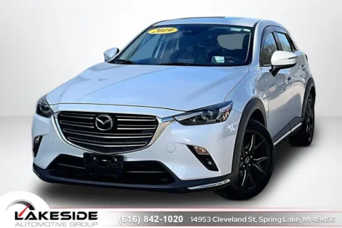 White 2019 Mazda CX-3 Grand Touring for sale in Spring Lake, MI