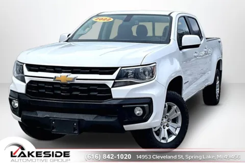White 2022 Chevrolet Colorado LT for sale in Spring Lake, MI