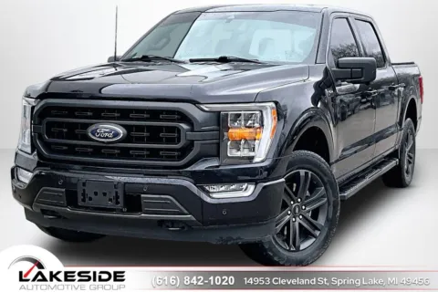 Black 2021 Ford F-150 XLT for sale in Spring Lake, MI