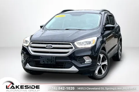 Black 2018 Ford Escape SEL for sale in Spring Lake, MI