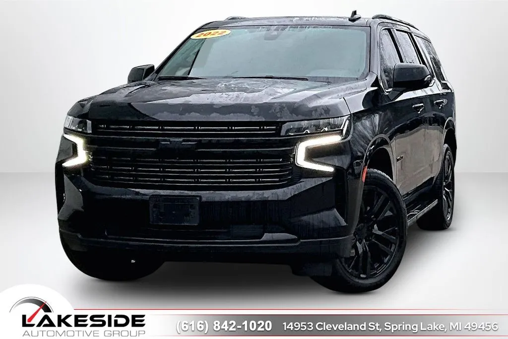 Black 2022 Chevrolet Tahoe RST for sale in Spring Lake, MI