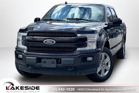 Black 2018 Ford F-150 Lariat for sale in Spring Lake, MI