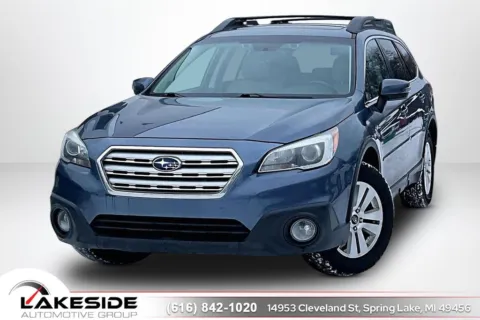 Blue 2016 Subaru Outback 2.5i Premium for sale in Spring Lake, MI
