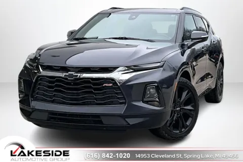 Gray 2021 Chevrolet Blazer RS for sale in Spring Lake, MI