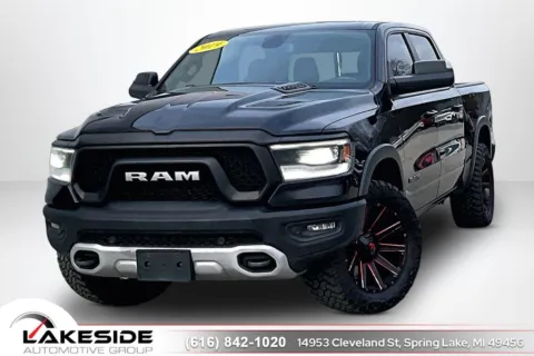 Black 2019 Ram 1500 Rebel for sale in Spring Lake, MI