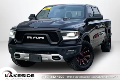 Black 2019 Ram 1500 Rebel for sale in Spring Lake, MI