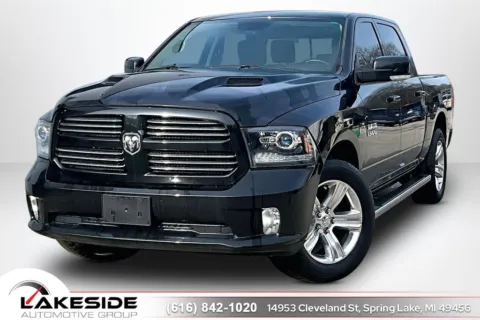 Black 2017 Ram 1500 Sport for sale in Spring Lake, MI