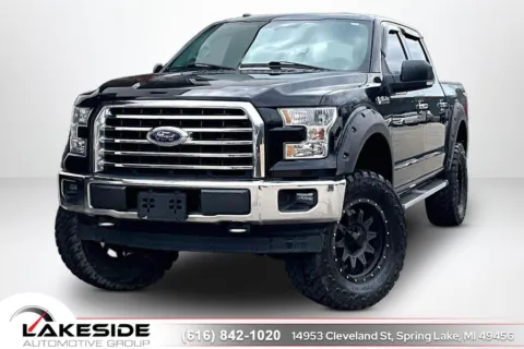 Black 2017 Ford F-150 XLT for sale in Spring Lake, MI