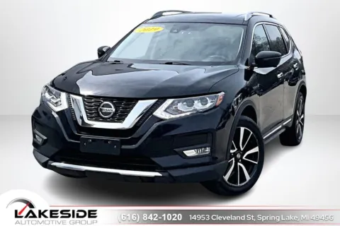 Black 2019 Nissan Rogue SL for sale in Spring Lake, MI