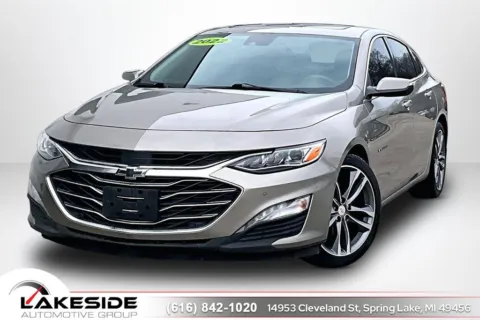 Blue 2022 Chevrolet Malibu Premier for sale in Spring Lake, MI