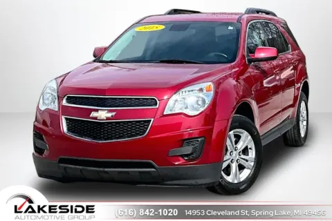 Red 2015 Chevrolet Equinox LT for sale in Spring Lake, MI