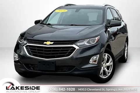 Gray 2019 Chevrolet Equinox LT for sale in Spring Lake, MI