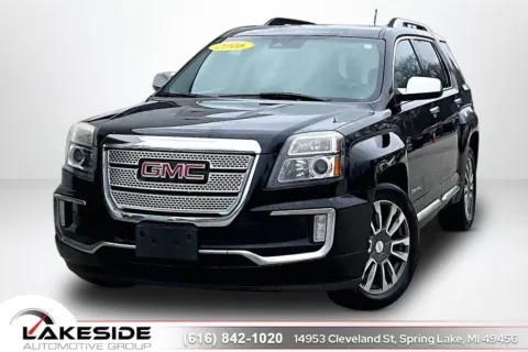 Black 2016 GMC Terrain Denali for sale in Spring Lake, MI