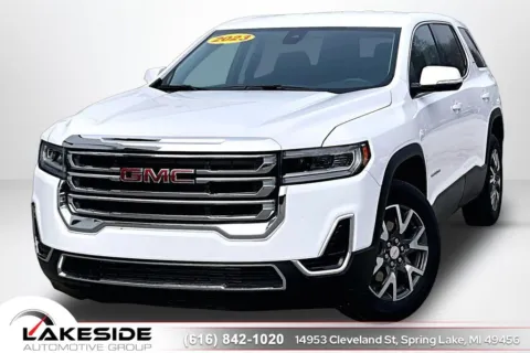 White 2023 GMC Acadia SLE for sale in Spring Lake, MI