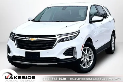 White 2022 Chevrolet Equinox LT for sale in Spring Lake, MI