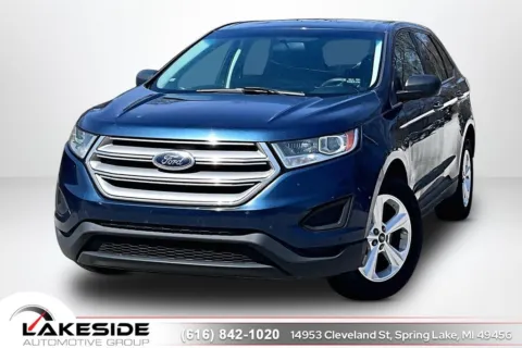 Blue 2017 Ford Edge SE for sale in Spring Lake, MI