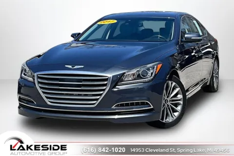 Blue 2017 Genesis G80 3.8 for sale in Spring Lake, MI