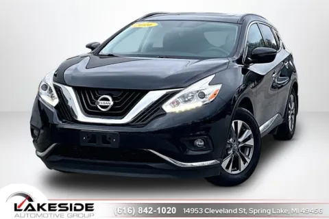 Black 2016 Nissan Murano SV for sale in Spring Lake, MI