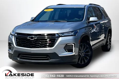 Gray 2023 Chevrolet Traverse RS for sale in Spring Lake, MI