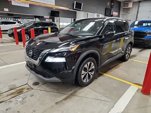 Black 2021 Nissan Rogue SV for sale in Spring Lake, MI