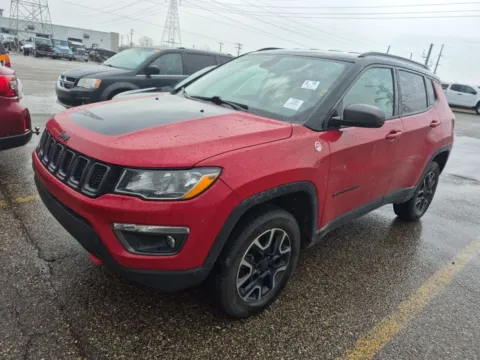 Red 2019 Jeep Compass Trailhawk for sale in Spring Lake, MI