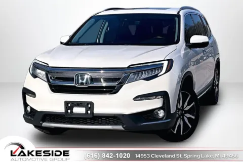 White 2019 Honda Pilot Touring for sale in Spring Lake, MI