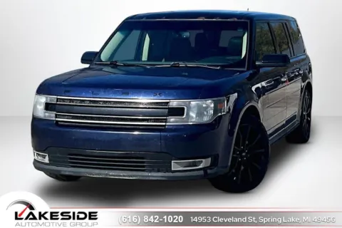 Blue 2016 Ford Flex SEL for sale in Spring Lake, MI
