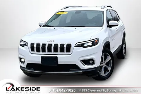 White 2019 Jeep Cherokee Limited for sale in Spring Lake, MI