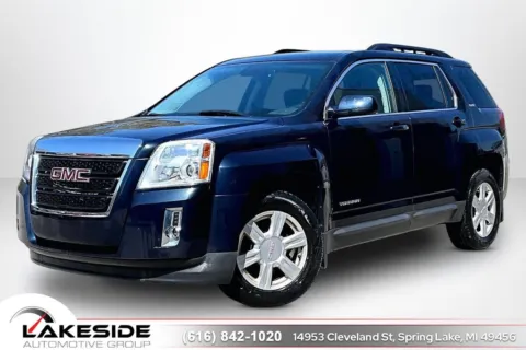 Blue 2015 GMC Terrain SLE-2 for sale in Spring Lake, MI