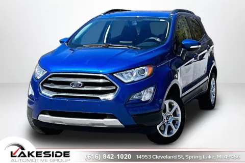 Blue 2019 Ford EcoSport SE for sale in Spring Lake, MI