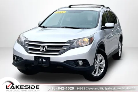 Silver 2014 Honda CR-V EX-L for sale in Spring Lake, MI